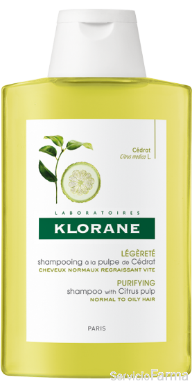 Klorane Champú Ligereza a la pulpa de Cidra 400 ml