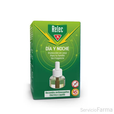 Relec Día y noche Antimosquitos RECAMBIO Eléctrico Líquido
