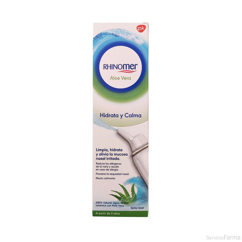 Rhinomer Aloe Vera Spray nasal Hidrata y calma 100 ml