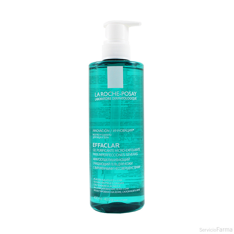 Effaclar Gel purificante Micro-Exfoliante 400 ml La Roche Posay