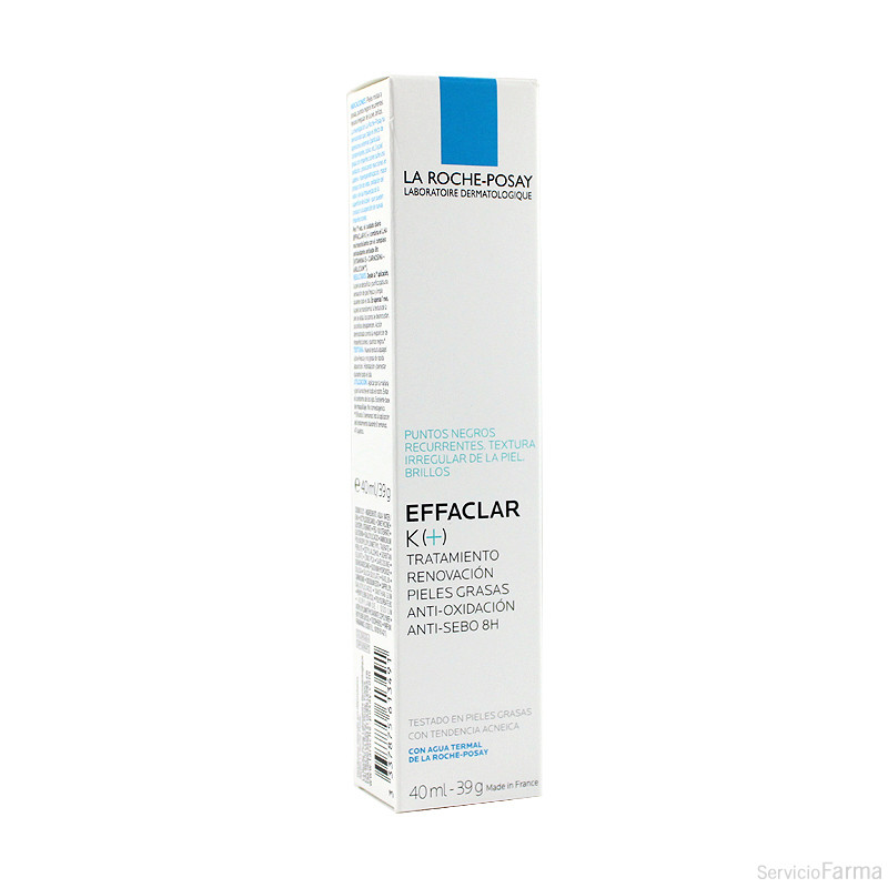 Effaclar K+ Tratamiento antisebo 8h 40 ml La Roche Posay