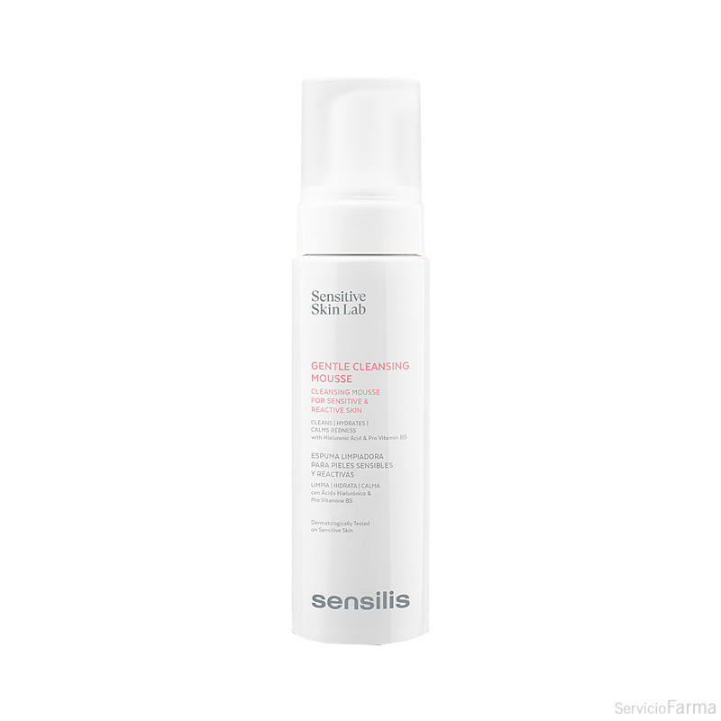 Sensilis Espuma limpiadora Gentle Cleansing Mousse Piel reactiva 200 ml