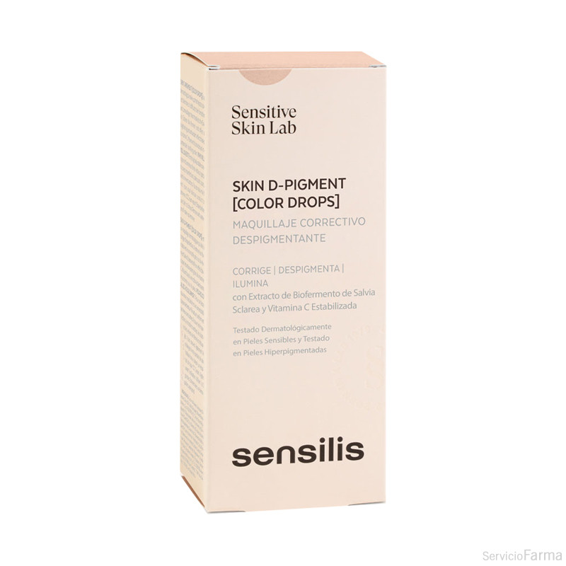 Sensilis Skin D-Pigment Color Drops Maquillaje 