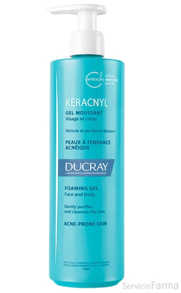 Keracnyl Gel Limpiador Ducray 400 ml