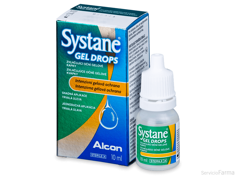 Systane Gel Drops Gotas oftálmicas lubricantes 10 ml