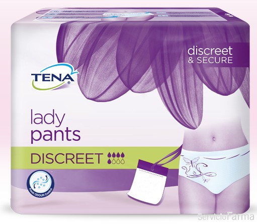 Tena Lady Pants Discreet 12 uds Talla M