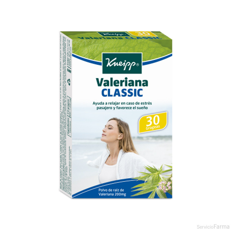 Valeriana Classic Kneipp 30 grageas