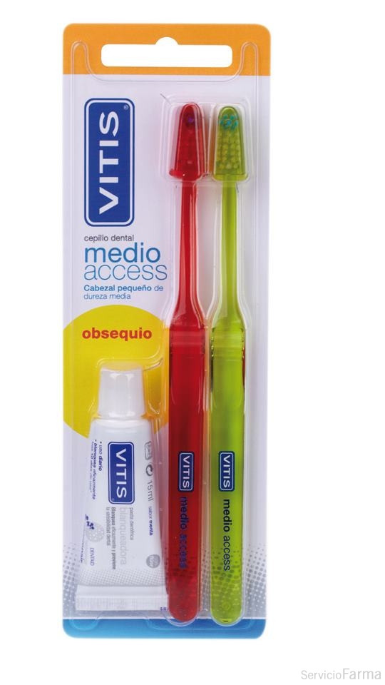 Duplo Vitis Cepillo Dental Adulto Medio Access 