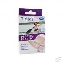 Tiritas Plastic Elástic Apósito Adhesivo 10 uds (6 cm x 10 cm)