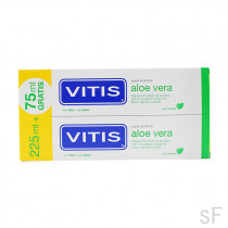 Duplo Vitis Aloe Vera Pasta dentífrica sabor menta 2 x 150 ml