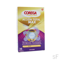Corega Acción total MAX 4 en 1 36 tabletas limpiadoras