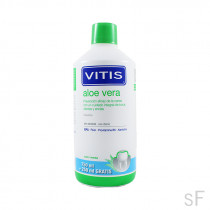 Vitis Aloe Vera Colutorio Sabor menta 750 ml + 250 ml GRATIS