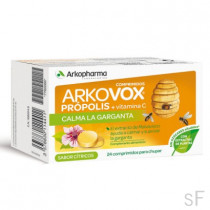 Arkovox Própolis + Vitamina C Sabor Cítricos 24 comprimidos / Arkopharma