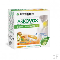 Arkovox dolor de garganta miel y limón 20 comprimidos