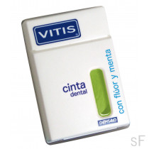 Vitis Cinta Dental con Flúor y Menta 50 m