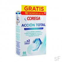 Corega Acción Total Tabletas limpiadoras 66 uds