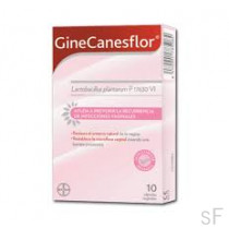 Ginecanesflor Probiótico 10 Cápsulas Vaginales