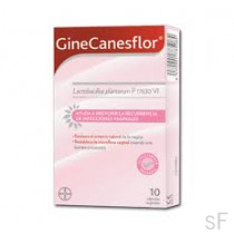 Ginecanesflor Probiótico 10 Cápsulas Vaginales