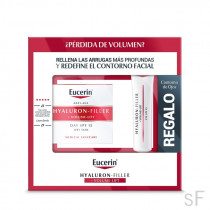 Eucerin Hyaluron-Filler + Volume Lift  Crema Día Piel Seca 50 ml + REGALO Contorno de Ojos