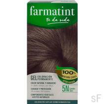 Farmatint Gel Coloración permanente 5N Castaño claro