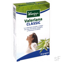 Valeriana Classic Kneipp 30 grageas