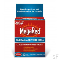 MegaRed Omega-3 Aceite de Krill 60 uds