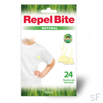 Repel Bite Natural Parches Citronela 24 uds