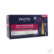 Phytocyane Tratamiento Anticaída Reaccional MUJER 12 ampollas