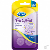 Party Feet / Puntos sensibles Gel Activ - Scholl (6 unidades)