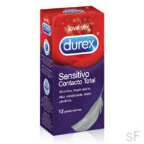 Durex Preservativo Sensitivo Contacto Total 12 Ud