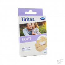 Tiritas Soft Apósitos Suaves 20 uds 4 tamaños 