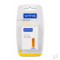 Vitis Seda Dental con Cera 50 m