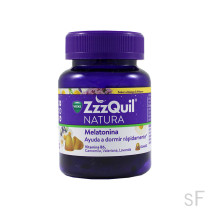 ZZZquil Natura Melatonina Sabor mango y plátano 30 gominolas