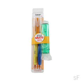 DUPLO Lacer Cepillo dental suave + REGALO Cepillo de viaje