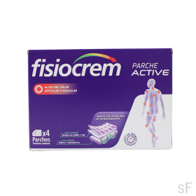 Fisiocrem Parche Active Alivio del dolor 4 unidades