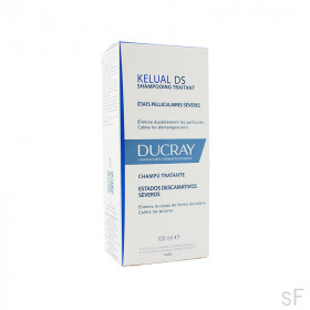 Ducray Kelual DS Champú Tratante Anticaspa Dermatitis seborreica 100 ml 