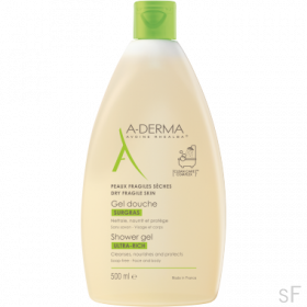 Aderma Gel de ducha Sobregraso 500 ml