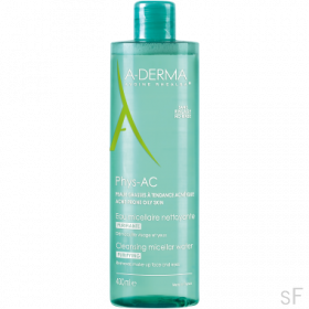Aderma Phys AC Agua micelar 400 ml