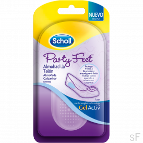 Party Feet / Almohadilla talón Gel Activ - Scholl (1 par)