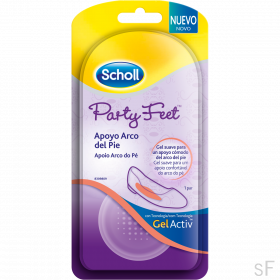 Party Feet / Apoyo Arco del pie Gel Activ - Scholl (1 par)