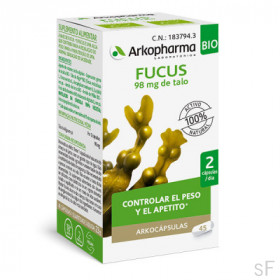 Arkocápsulas Fucus Bio Arkopharma 45 Cápsulas