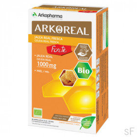 Arkoreal Jalea Real Fresca BIO Forte 1000 mg 20 ampollas Arkopharma 