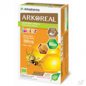 Arkoreal Jalea Real Fresca Junior 500 mg BIO 20 ampollas Arkopharma