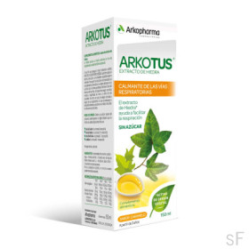 Arkotus Calmante vías respiratorias Extracto de hiedra Sabor caramelo 150 ml Arkopharma 