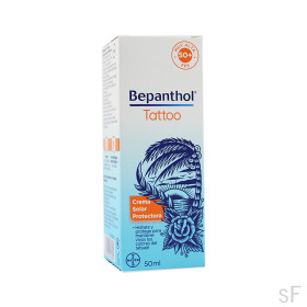 Bepanthol Tattoo Crema solar protectora SPF50+ 50 ml