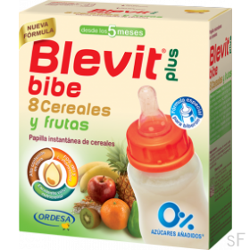 Blevit Plus Bibe 8 Cereales y frutas 600 g