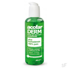 AcorfarDerm Body Gel Aloe Vera concentrado 250 ml