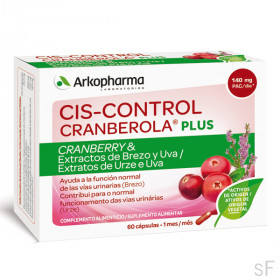 Ciscontrol Cranberola Plus 60 cápsulas Arkopharma 