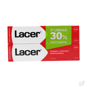 DUPLO Lacer Pasta dentífrica con flúor 2 x 125 ml