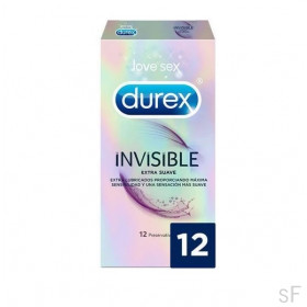 Durex Invisible Extra Fino 12 preservativos